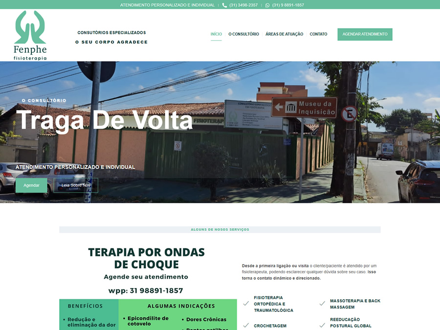 Projeto Fenphe Fisioterapia